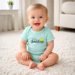 The Juniper Shop - SmileyWorld Daddy's Little Sunshine - Baby Short Sleeve Graphic Bodysuit