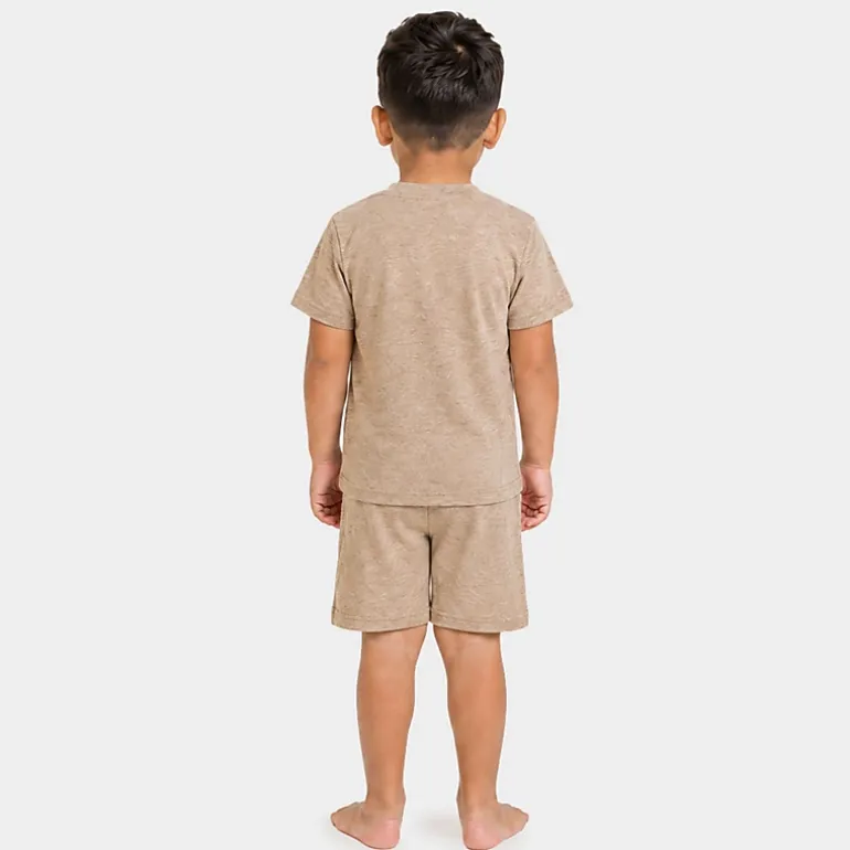 The Juniper Shop - Toddler Crew Shorts Set of 2 - Out The Door Dinosaur