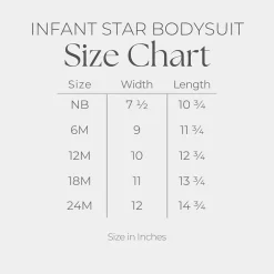 The Juniper Shop - USA Stars - Baby Short Sleeve Star Bodysuit