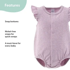 The Peanutshell Baby Girls Sleeveless Star 2-pc. Romper