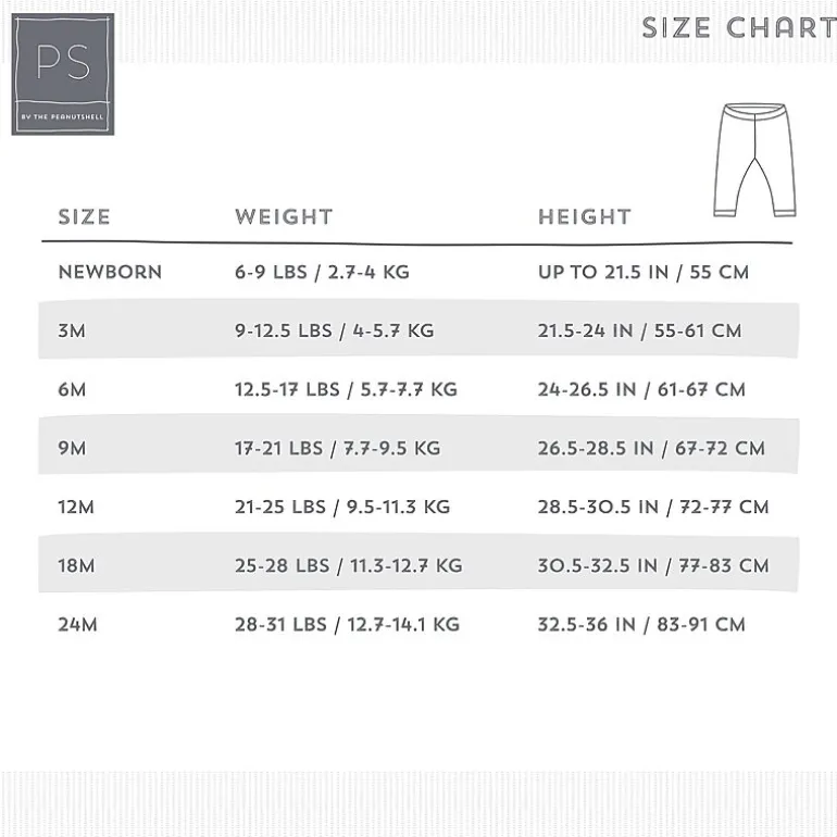 The Peanutshell Baby Girls Tapered Regular Fit Pull-On Pant