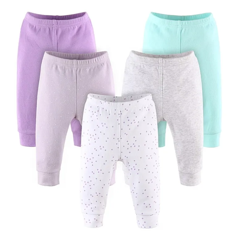 The Peanutshell Baby Girls Tapered Regular Fit Pull-On Pant