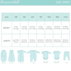 The Peanutshell Baby Unisex Easy-on + Easy-off Mid Rise Straight Regular Fit Pull-On Pant
