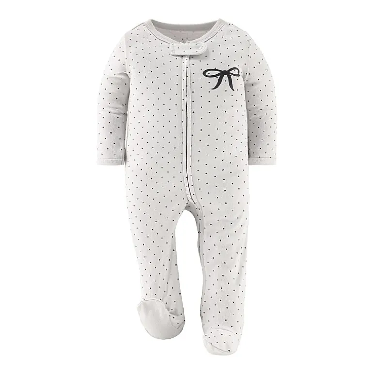 The Peanutshell Balletcore Baby Girls 3-pc. Bows Sleep and Play
