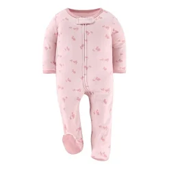 The Peanutshell Balletcore Baby Girls 3-pc. Bows Sleep and Play