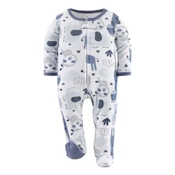 The Peanutshell Blue Safari Baby Boys 3-pc. Sleep and Play