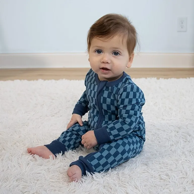 The Peanutshell Boys Scoop Neck Long Sleeve 2-pc. One Piece Pajama