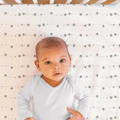 The Peanutshell Celestial 4-pc. Crib Sheet