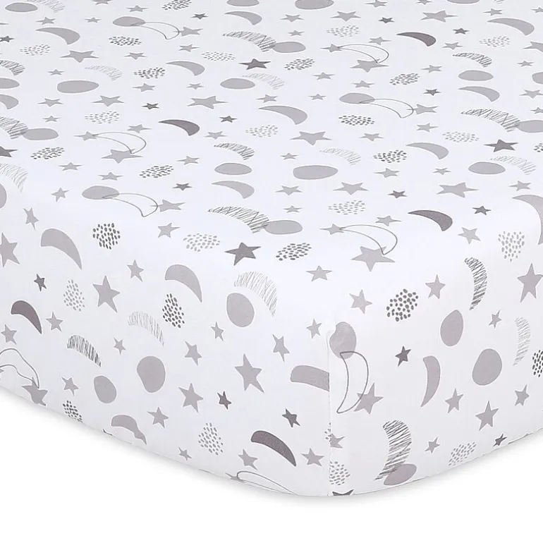 The Peanutshell Celestial 4-pc. Crib Sheet