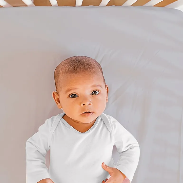 The Peanutshell Celestial 4-pc. Crib Sheet