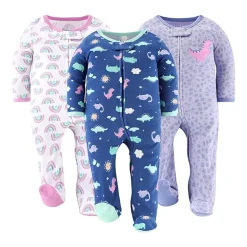 The Peanutshell Dino Baby Girls 3-pc. Animal Sleep and Play