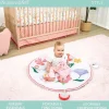 The Peanutshell Floral Play Mat & Security Blanket 4-pc. Crib Bedding Set
