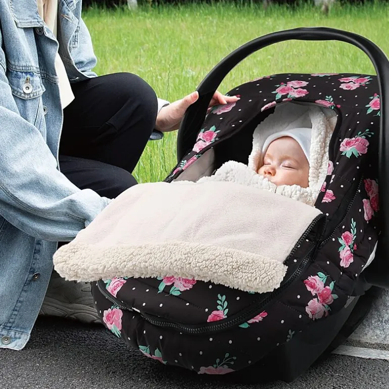 The Peanutshell Floral Rose Car Seat Covers