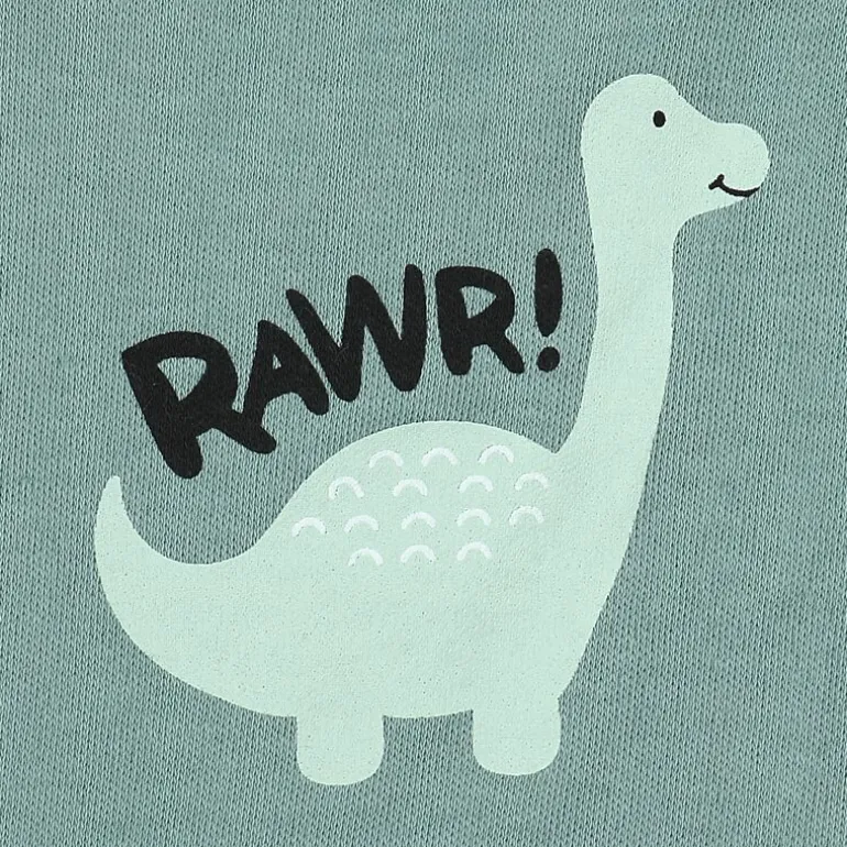 The Peanutshell Green Dino Baby Boys 3-pc. Sleep and Play