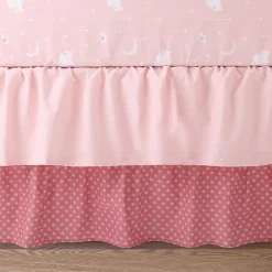 The Peanutshell Organic Safari Oasis 4-pc. Crib Bedding Set