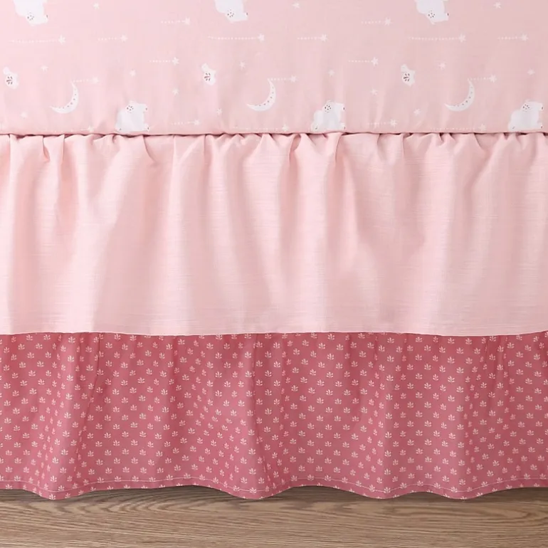 The Peanutshell Organic Safari Oasis 4-pc. Crib Bedding Set