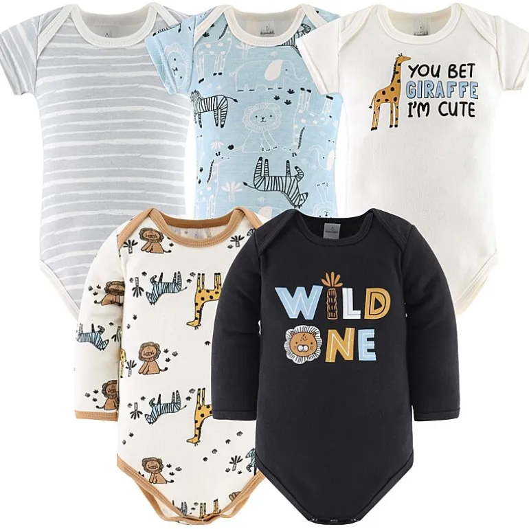 The Peanutshell Safari Baby Unisex 30-pc. Baby Clothing Set