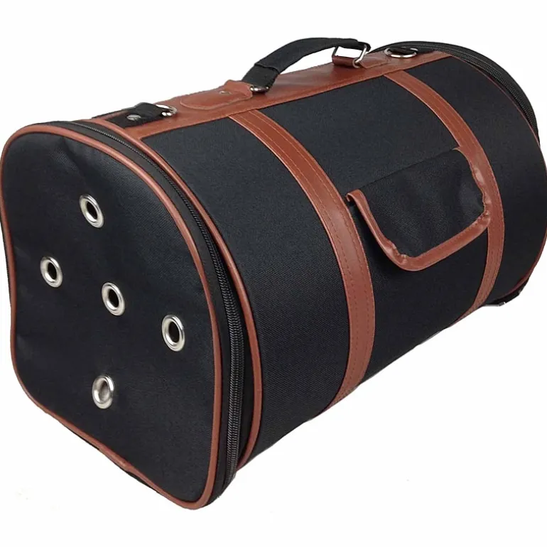 The Pet Life Airline Approved Fashion Cylinder Posh Pet Carrier