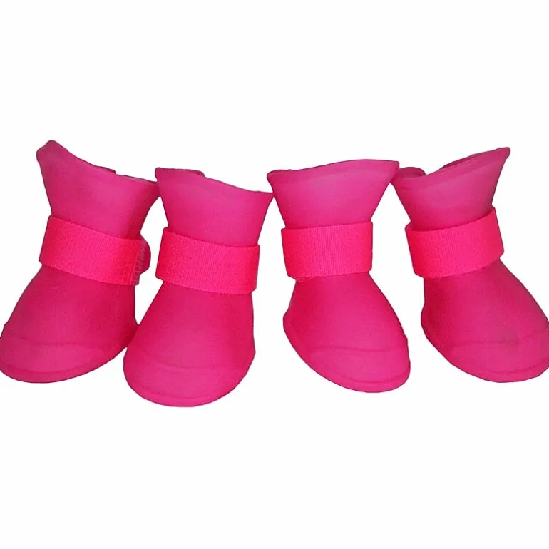 The Pet Life Elastic Protective Multi-Usage All-Terrain Rubberized Dog Shoes