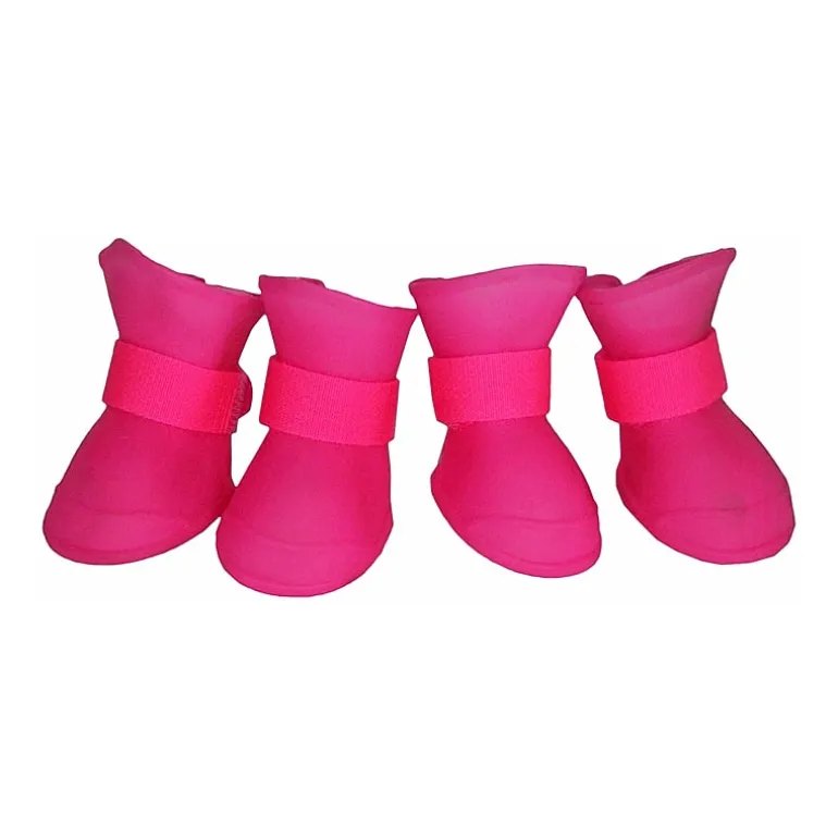 The Pet Life Elastic Protective Multi-Usage All-Terrain Rubberized Dog Shoes