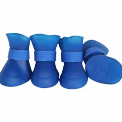 The Pet Life Elastic Protective Multi-Usage All-Terrain Rubberized Dog Shoes