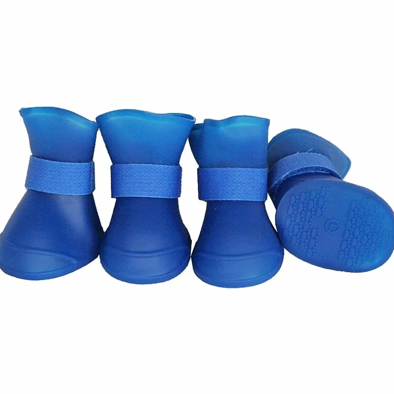 The Pet Life Elastic Protective Multi-Usage All-Terrain Rubberized Dog Shoes
