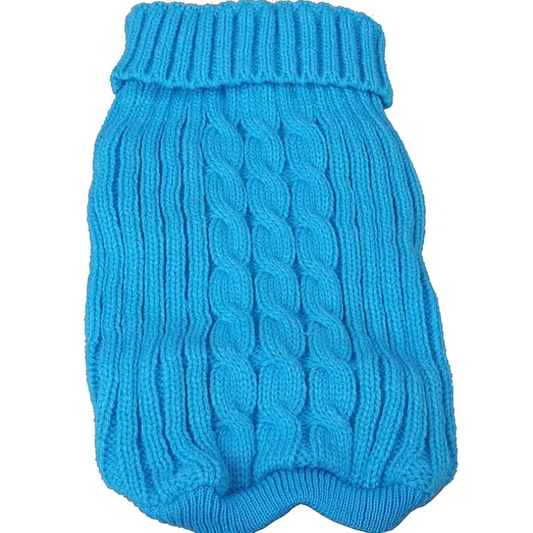 The Pet Life Heavy Cotton Rib-Collared Pet Sweater