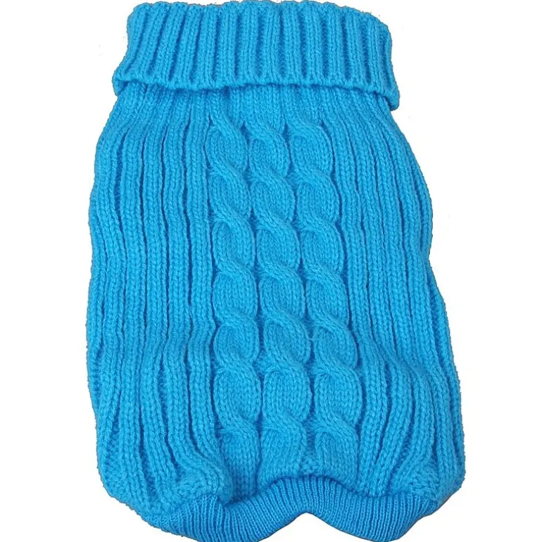 The Pet Life Heavy Cotton Rib-Collared Pet Sweater