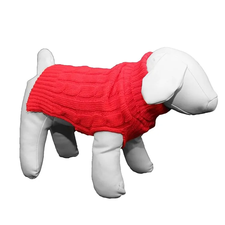 The Pet Life Heavy Cotton Rib-Collared Pet Sweater