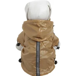 The Pet Life Reflecta-Sport Adjustable Reflective Weather-Proof Pet Rainbreaker Jacket