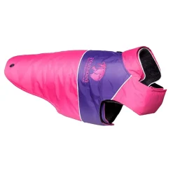 The Pet Life Touchdog Lightening-Shield Waterproof 2-in-1 Convertible Dog Jacket w/ Blackshark technology
