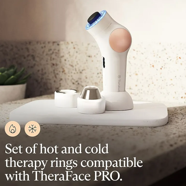 TheraFace PRO Hot & Cold Rings – White
