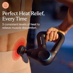 Theragun Prime Plus - Powerful Massage Enhanced With Heat For Faster Warm-Up and Recovery - Black