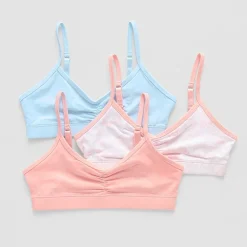 Thereabouts Big Kid Girls Medium Support 3-pc. Bralette 340033