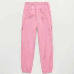 Thereabouts Girls Mid Rise Cuffed Cargo Pant