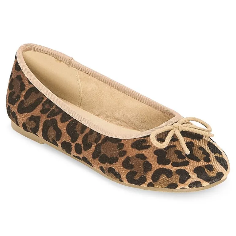 Thereabouts Lexi Little & Big Kid Girls Round Closed Toe Ballet Flats