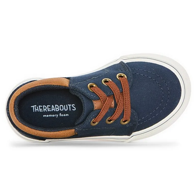 Thereabouts Lil Knox Boys Moc Closed Toe Slip-On Shoe