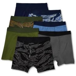 Thereabouts Little & Big Boys 7 Pack Boxer Briefs