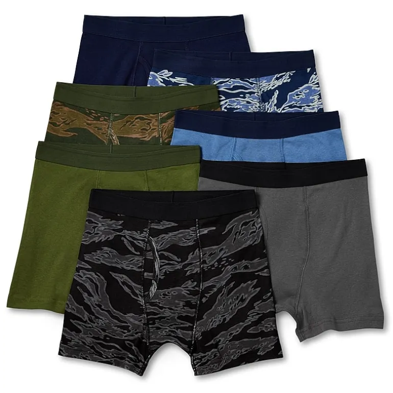 Thereabouts Little & Big Boys 7 Pack Boxer Briefs