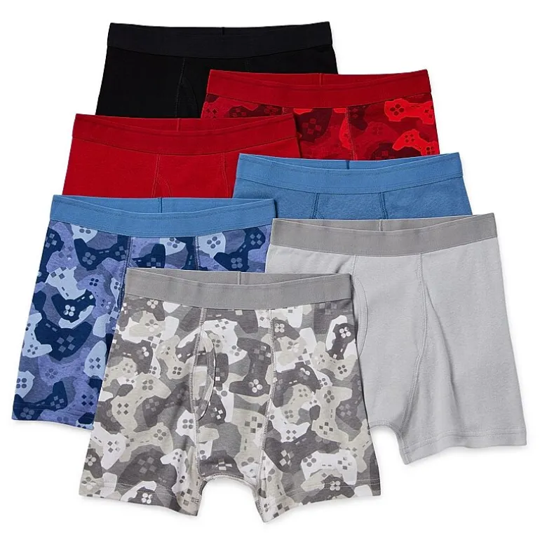 Thereabouts Little & Big Boys 7 Pack Boxer Briefs