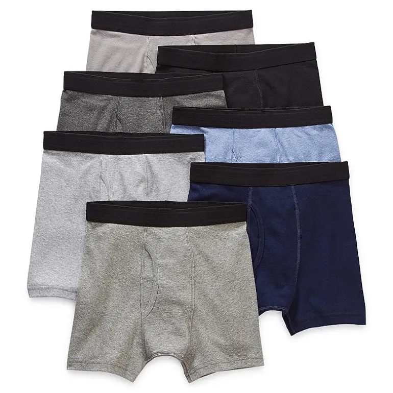 Thereabouts Little & Big Boys 7 Pack Boxer Briefs