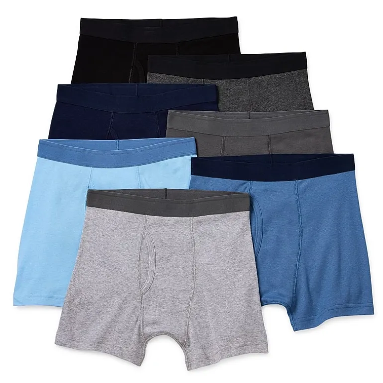Thereabouts Little & Big Boys 7 Pack Boxer Briefs
