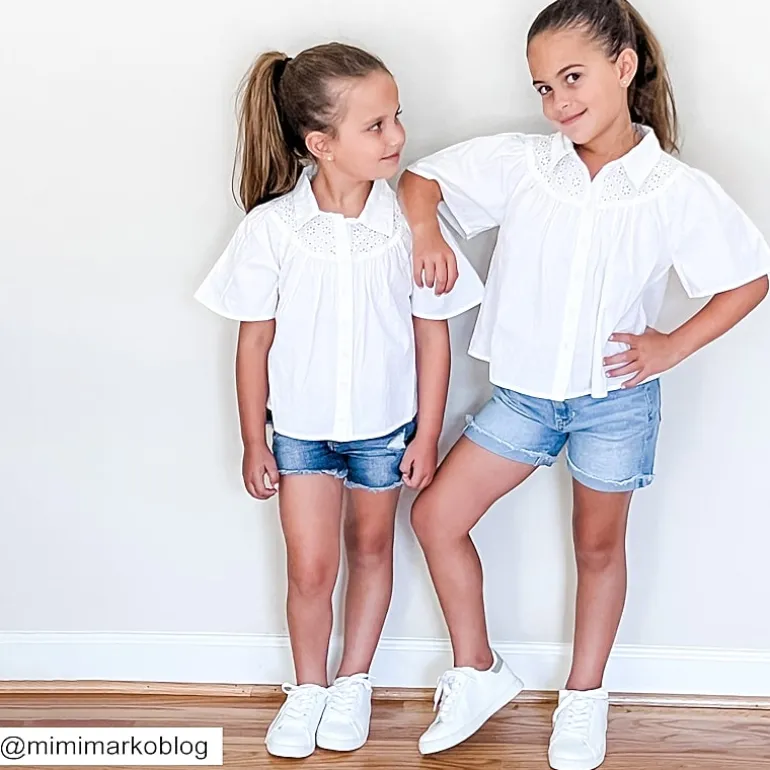Thereabouts Little & Big Girls Sliver Lace-Up Shoes