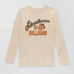 Thereabouts Little & Big Kid Boys Easy-on + Easy-off Sensory Friendly Crew Neck Long Sleeve Adaptive Regular Fit Graphic T-Shirt
