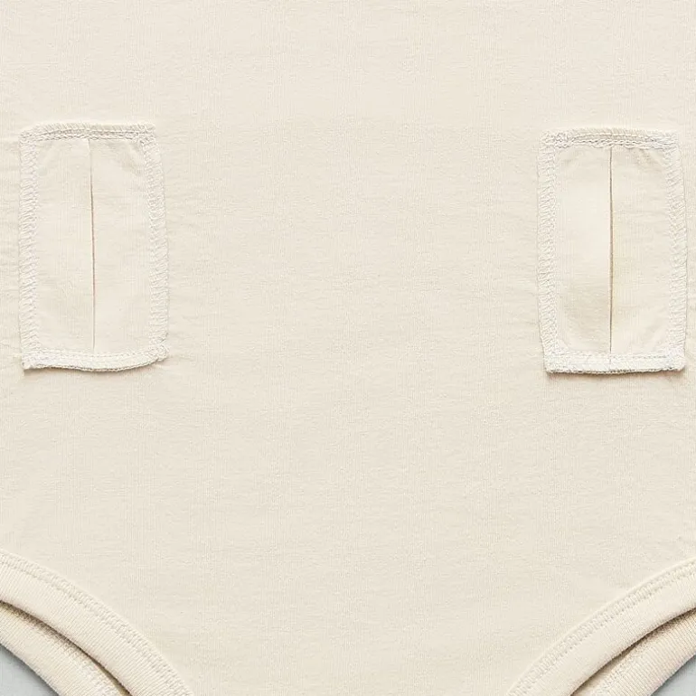 Thereabouts Little & Big Kid Boys Bodysuit Closure Easy-on + Easy-off Adaptive Short Sleeve Bodysuit