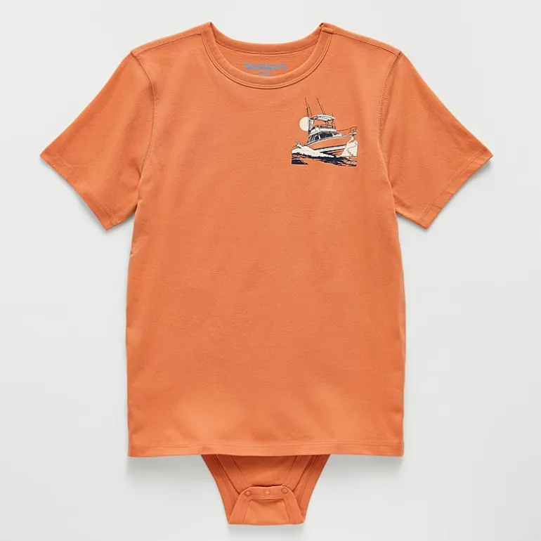 Thereabouts Little & Big Kid Boys Short Sleeve Regular Fit Polo Shirt