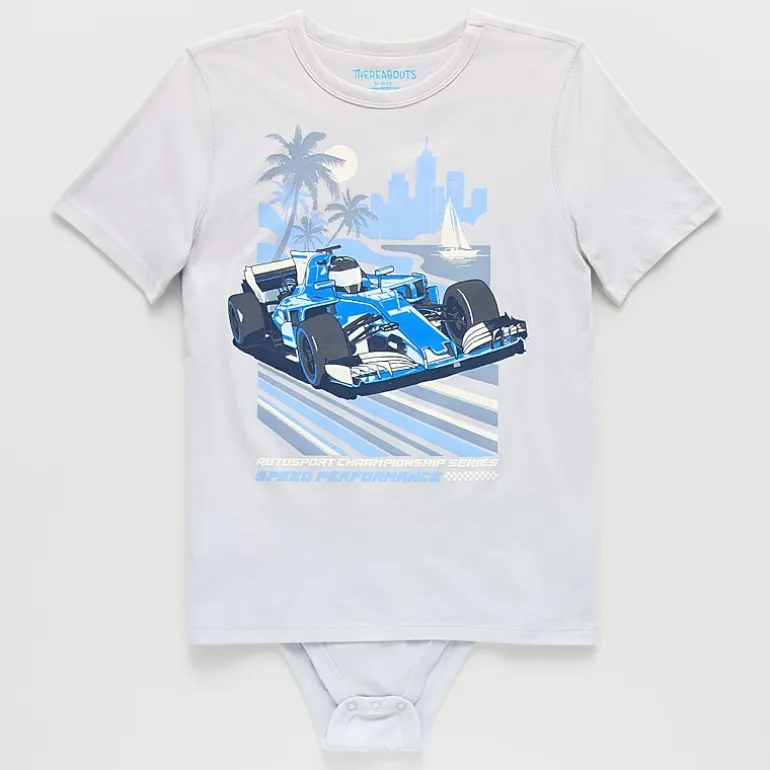 Thereabouts Little & Big Kid Boys Short Sleeve Regular Fit Polo Shirt