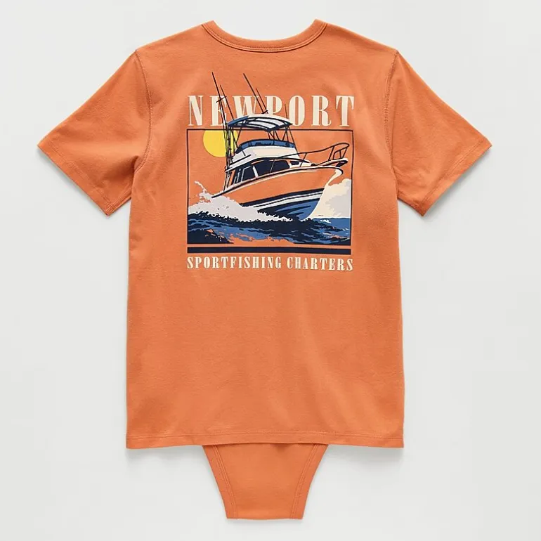 Thereabouts Little & Big Kid Boys Short Sleeve Regular Fit Polo Shirt