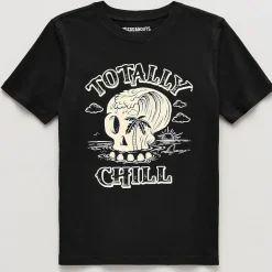Thereabouts Little & Big Kid Boys Easy-on + Easy-off Sensory Friendly Crew Neck Short Sleeve Adaptive Regular Fit Graphic T-Shirt