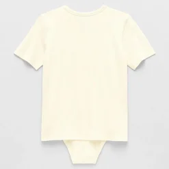 Thereabouts Little & Big Kid Boys Bodysuit Closure Easy-on + Easy-off Adaptive Crew Neck Short Sleeve Bodysuit